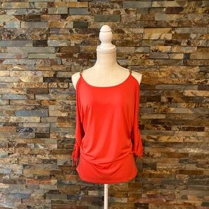 ▪️Michael Kors▪️Gold Chain Cold-Shoulder LG